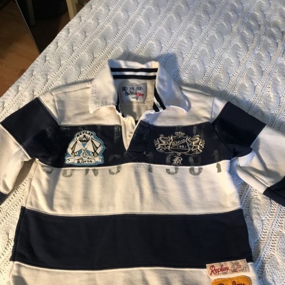 Replay and sons boys shirt size 4 - Picture 1 of 7